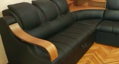 Перетяжка кожаного дивана. Шадринск